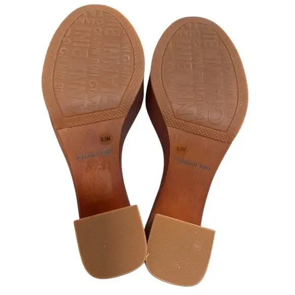 Gianni Bini Tie Dye Platform Chunky Heel Sandals 5” Ankle Strap 8.5 - Picture 7 of 10